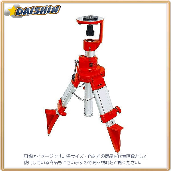 シンワ測定 ハンドル式 エレベーター 三脚 スライド式 短脚型 No.77304 [53-77304]