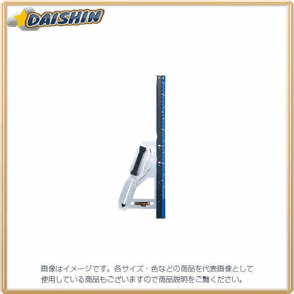 シンワ測定 【別途送料】丸ノコガイド定規 エルアングル Plus シフト 1m 寸勾配切断機能付 No.79054 [53-790544]