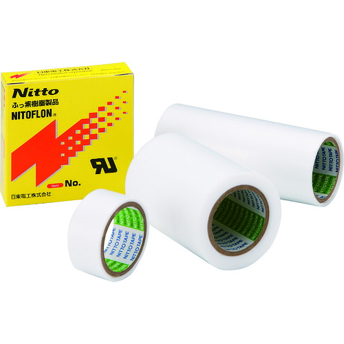日東電工 NITTO 【18巻販売】日東 ふっ素樹脂テープ ニトフロンテープ（非粘着） No.920UL 0.04mm×25mm×30m 920X04X25 [71-00001393]