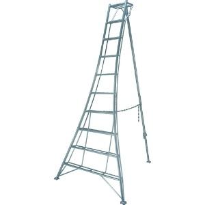 【マラソン期間エントリーでポイント5倍】ピカ 【個人宅不可】 三脚脚立GMF型 10尺 GMF-300A [78-233081]｜ＤＡＩＳＨＩＮ工具箱　店