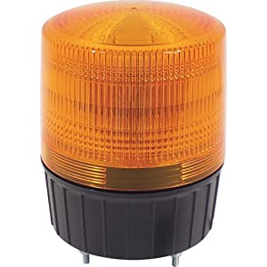 日動工業 LED回転灯 大型LED回転灯 LEDフラッシャーランタン120 100V 黄 NLA-120Y-100 [88-047859]