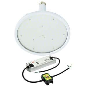 日動工業 【個人宅不可】 高天井照明器具（LED） ハイディスク150W 電源装置外付型 昼白色 口金式 ワイド L150V2-E39-HW-50K [88-054772]｜ＤＡＩＳＨＩＮ工具箱　店