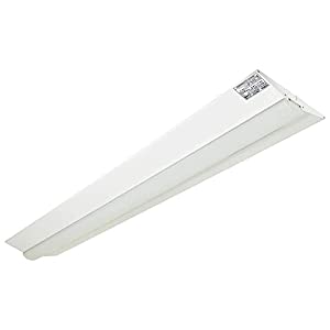 日動工業 天井照明器具（LED） LEDベースライト39W 40形 2灯相当 ワイドベース 6740Lm BSL-W40PV-50K [88-058695]