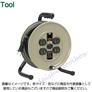 ハタヤリミテッド JSリール 単相100Vアース付 10m JS-101K [89-1-370-3533]