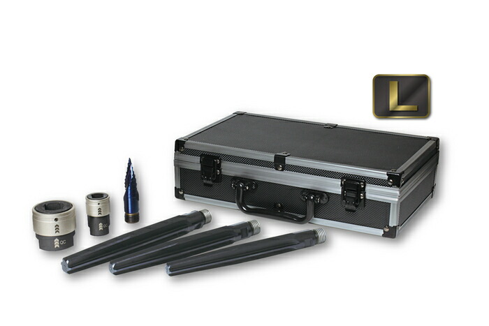 イチネンミツトモ IM-BRSTL QCブリッジリーマ＆ステップドリルセット L リーマ：20.5/22.5/24.5mm ステップD：4-20mm No.19901 [92-199017] 25,062円