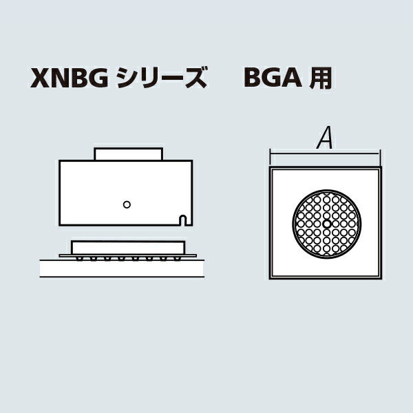 グット goot XFC替ノズル BGA用 XNBG-27X27 [94-450249]