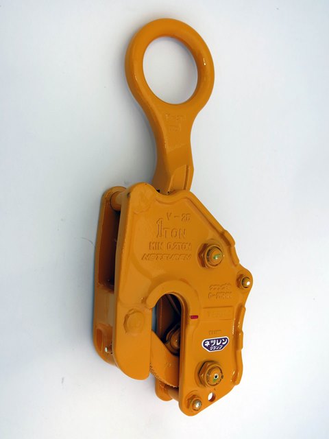 ネツレン 竪吊クランプ 5ton V-25N型 A2013 [99-520134]