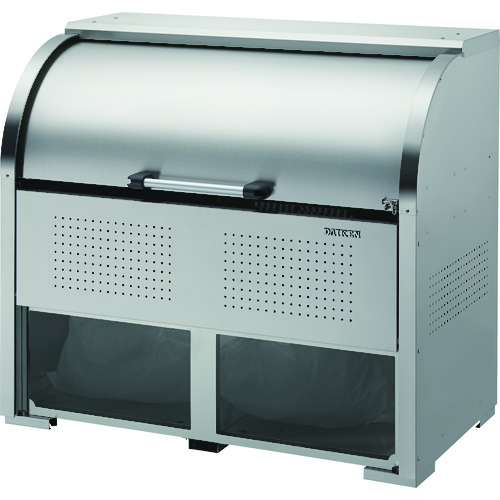ダイケン 【個人宅不可】 DAIKEN ステンレスゴミ収集庫クリーンストッカー シースルータイプ 間口1300 奥行750 CKS-1307-A [1012-00001538]