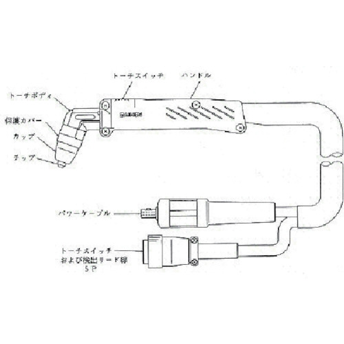 ダイヘン 【個人宅不可】 DAIHEN プラズマ切断トーチ CT-0552 CT-0552 [1014-2643042]