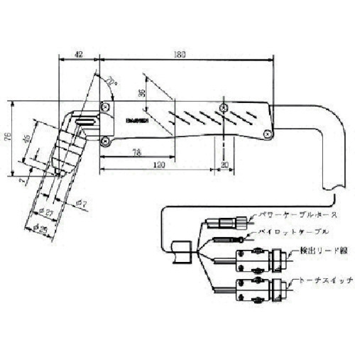 ダイヘン 【個人宅不可】 DAIHEN プラズマ切断トーチ CT-0702 CT-0702 [1014-2643059]