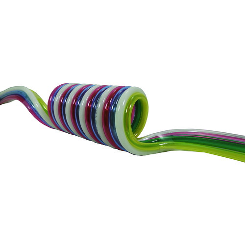 千代田通商 チヨダ スパイラルチューブ 耐水性マルチスパイラル 芯数6 外径12mm/使用範囲908mm 6-MES-12-5S [1026-7063426]