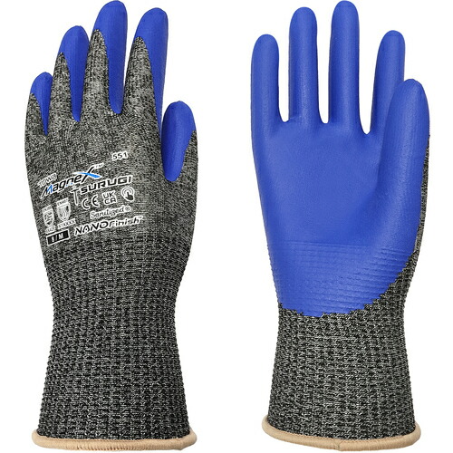 東和コーポレーション トワロン 耐切創手袋 MagneXTSURUGI 8/M （12双入） 551-M [1059-6355144]