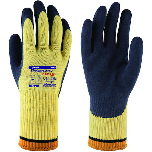 東和コーポレーション トワロン まとめ買い 耐切創手袋 パワーグラブKEV4-S 9/L （12双入） 344S-12P-9L [1059-6534464] 10,712円