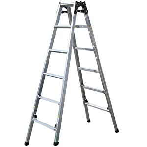 ナカオ 【個人宅不可】脚立 兼用脚立 アルマック JQN-90 [1061-2203057]