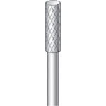 ナカニシ 超硬カッター 円筒型 ダブルカット 4×12.7×軸3 24215 [1062-00001504]