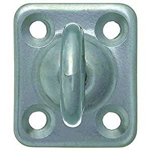 ニッサチェイン 【5個販売】回転アイプレート 6mm ステンレス 研磨 B-1950 [1070-2019502]