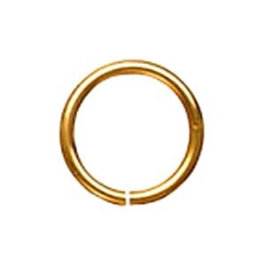 ニッサチェイン 【300個販売】リング アルミ 金色 ASR30-17 [1070-2092826]