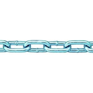 ニッサチェイン 【15m巻販売】ヘビーリンクチェイン 鉄 ユニクロ R-IW85 [1070-2158119]