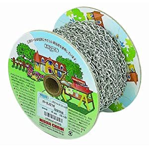 ニッサチェイン 【15m巻販売】ダブルジャックチェイン ステンレス 電解研磨 R-SJ216 [1070-2161003]