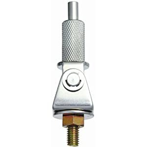 ニッサチェイン 【5個販売】ディスプレイパーツ 座付 可動タイプ 真ちゅう・鉄 ニッケル BYP-20F-4 [1070-2210206]
