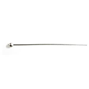 ニッサチェイン 【50個販売】玉付きワイヤー 1.0&times;2m ステンレス - SY10-3B-L [1070-2211036]｜ＤＡＩＳＨＩＮ工具箱　店