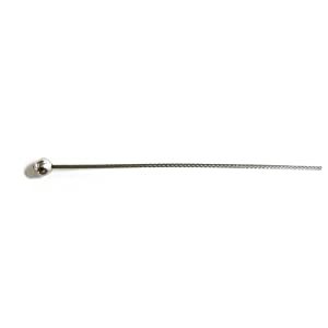 ニッサチェイン 【50個販売】玉付きワイヤー 1.0&times;1.5m ステンレス - SY10-5B-M [1070-2211128]｜ＤＡＩＳＨＩＮ工具箱　店