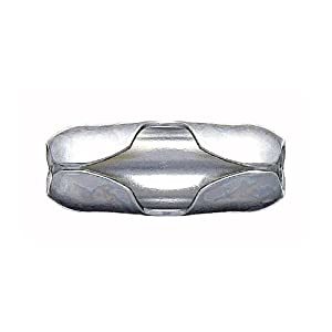 ニッサチェイン 【10個販売】コネクター 4～3.5mm用×30ヶ 真ちゅう クローム P-1885 [1070-2248858]