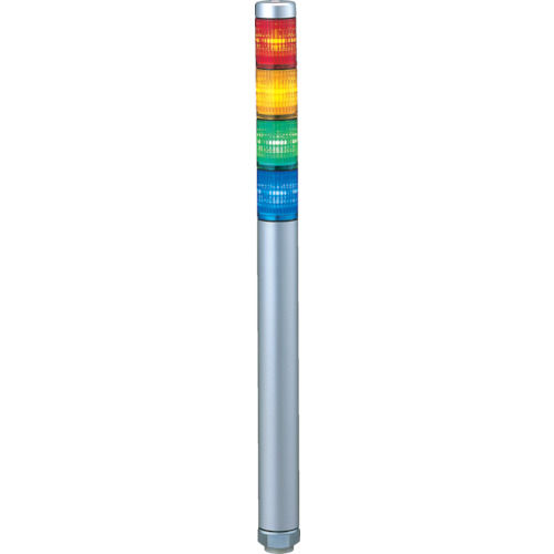 パトライト PATLITE スーパースリムLED超スリム積層 色：赤・黄・緑・青 MP-402-RYGB [1085-00000656]