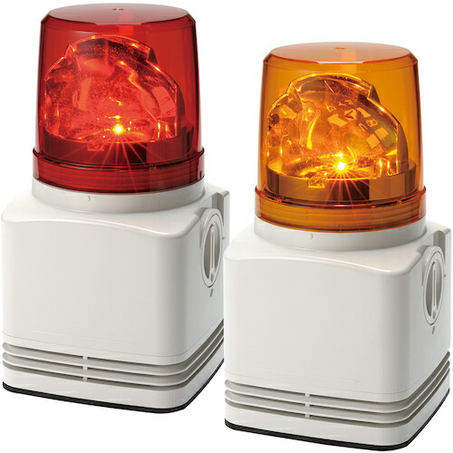 パトライト PATLITE シグナルボイス LED回転灯付MP3音声合成報知器 RFV-220F-Y [1085-00002810] の商品写真
