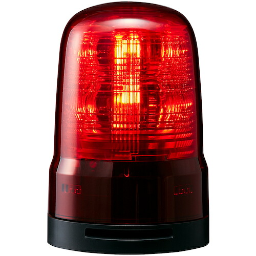 パトライト PATLITE モータレス回転灯 Φ80 M1 端子台 ブザー R SF08-M1KTB-R [1085-6022195]