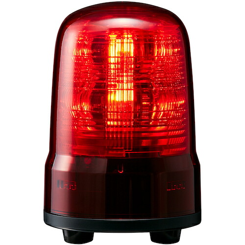 パトライト PATLITE モータレス回転灯 Φ80 M2 キャブ R SF08-M2JN-R [1085-6022270]｜ＤＡＩＳＨＩＮ工具箱　店