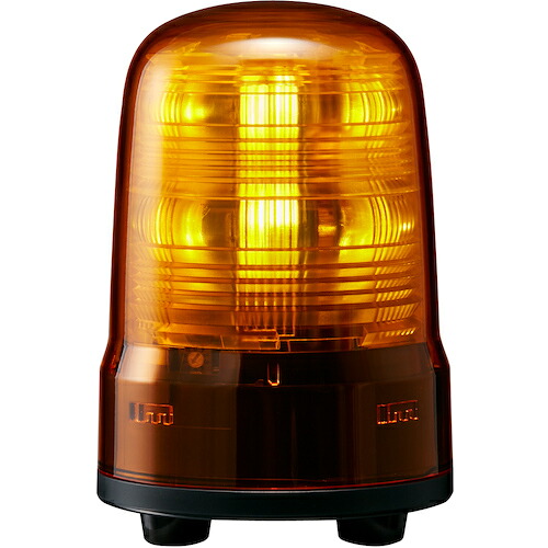 パトライト PATLITE モータレス回転灯 Φ80 M2 キャブ Y SF08-M2JN-Y [1085-6022287]