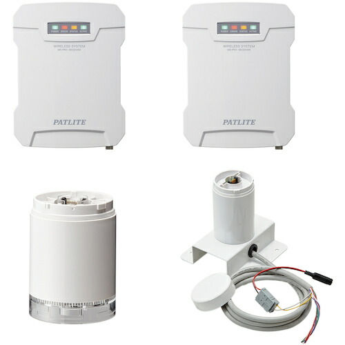 パトライト PATLITE AirGRID ワイヤレス・データ通信システム スタートアップキット WD-START6LRZ2-PRO [1085-00003740]｜ＤＡＩＳＨＩＮ工具箱　店