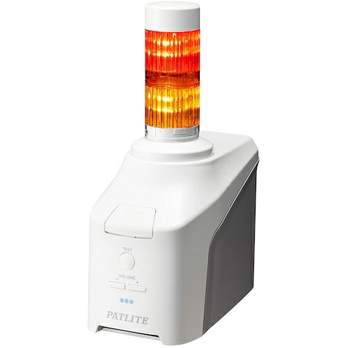 パトライト PATLITE ネットワーク制御信号灯 NHBシリーズ NHB Φ40 NHB4-2-RY [1085-6025202]｜ＤＡＩＳＨＩＮ工具箱　店