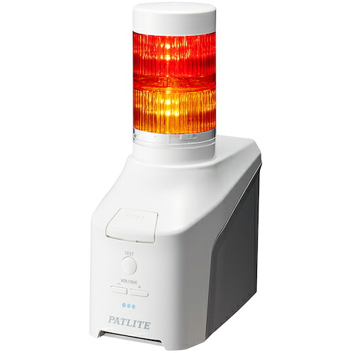 パトライト PATLITE ネットワーク制御信号灯 NHBシリーズ NHB Φ60 NHB6-2-RY [1085-6025318]｜ＤＡＩＳＨＩＮ工具箱　店