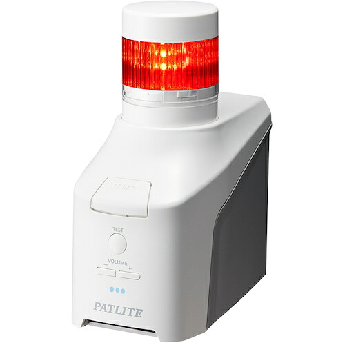 パトライト PATLITE 音声対応ネットワーク制御信号灯 NHVシリーズ NHV-D（音声対応デジタルIO搭載モデル） NHV6-1D-R [1085-6025752]｜ＤＡＩＳＨＩＮ工具箱　店