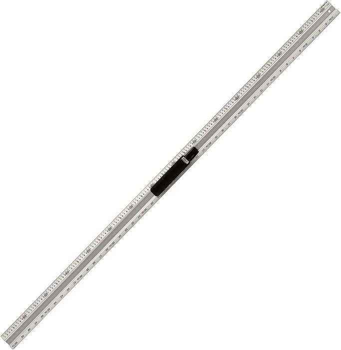 新潟精機 アルミカットスケール ハンドル付 快段目盛 150cm ACS-150H [109-661882]