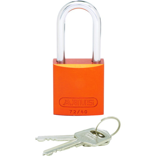 パンドウイット ロックアウト用ハイセキュリティパドロック オレンジ PSL-7OR-LS [1094-3362165]