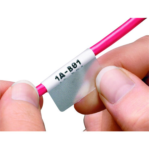 パンドウイット 【2箱販売】PANDUIT レーザープリンタ用セルフラミネートラベル ポリエステル 白 印字部縦6.4mmx横19.1mm 2500枚入り S075X075YAJ S075X075YAJ [1094-3683857]