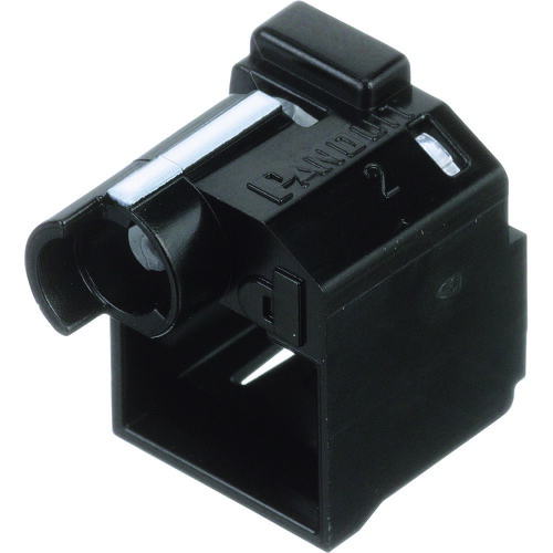 パンドウイット PANDUIT パッチコードロック（LANケーブルロック） 黒 100個入り 専用工具5個付き PSL-DCPLRE-BL-C [1094-6759206]