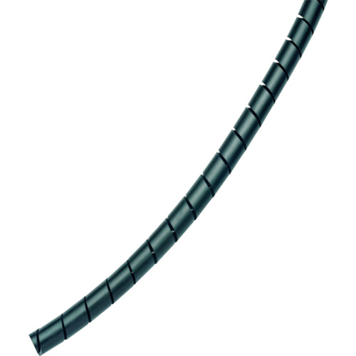 パンドウイット 【10巻販売】PANDUIT スパイラルラッピング ポリエチレン 黒 T50F-X0 T50F-X0 [1094-00007268]