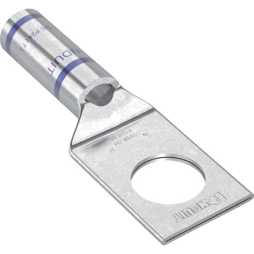 パンドウイット PANDUIT 銅製圧縮端子 1穴 電線サイズ AWG6 取付穴サイズ 104ｍｍ LCA6-38-L [1094-3900084]