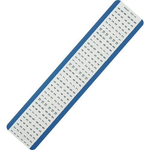 パンドウイット 【4袋販売】PANDUIT ワイヤーマーカー 1～10 （25枚入） PCM-1-10 [1094-3927142]