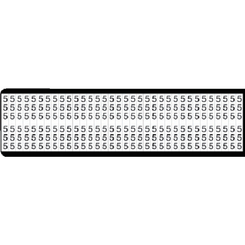 パンドウイット 【4袋販売】PANDUIT ワイヤーマーカー 5 （25枚入） PCM-5 [1094-3930050]