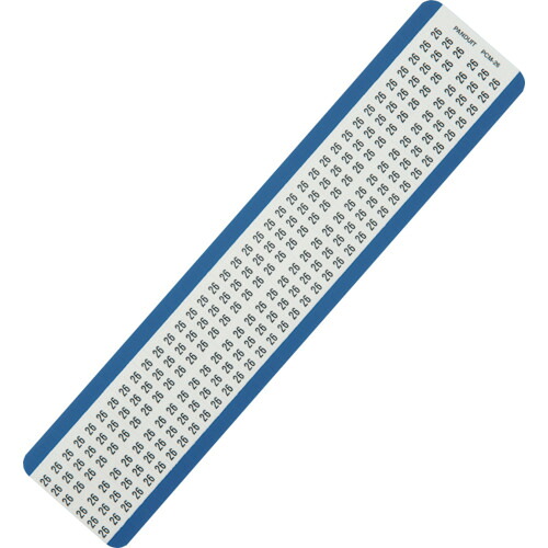 パンドウイット 【4袋販売】PANDUIT ワイヤーマーカー 26 （25枚入） PCM-26 [1094-3930265]