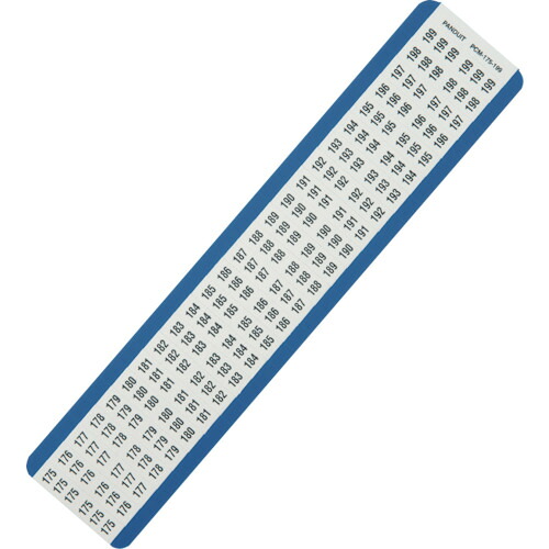 パンドウイット 【4袋販売】PANDUIT ワイヤーマーカー 175～199 （25枚入） PCM-175-199 [1094-3940066] 16,233円