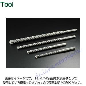 ユニカ 六角軸UXクロスビット ロング HUX 34.0x420 0 [110-094321]｜ＤＡＩＳＨＩＮ工具箱　店 7,700円