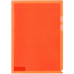 プラス PLUS 343704）カモフラージュホルダー A4 橙 100冊 FL-127CH-5P OR(100) [1105-5107372]