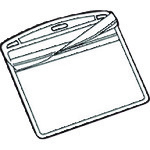 プラス JTX 240066）名札用替ケースC名刺型横100枚 B076J-10 B076J-10 [1105-5009269]