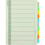 プラス JTX 381563）再生INDEX5色10山50組 D137J-10Y10 D137J-10Y10 [1105-5032885]
